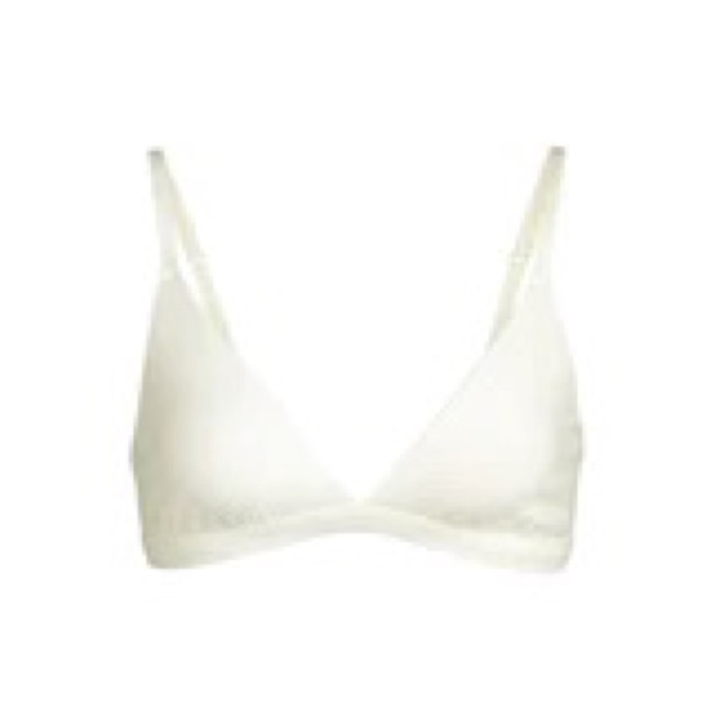 SKIMS - FITS EVERYBODY TRIANGLE BRALETTE COTTON JERSEY (BONE)